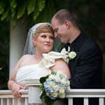 Cedar Grove bride and groom