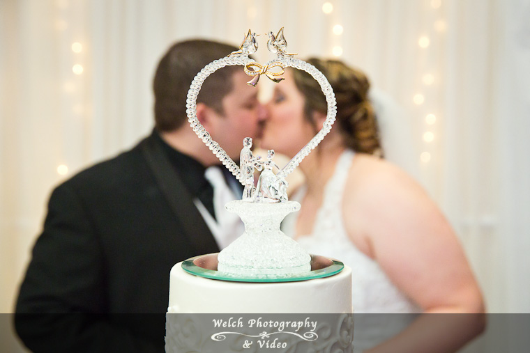 Wedding cake Kiss